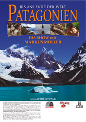 Patagonien-Plakat